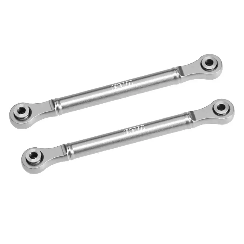 Aluminum 7075 Alloy Front Camber Links 90Mm For Traxxas 1:8 Jato 4X4 Vxl Brushless-90386-4 / Jato 4X4 Brushless-90154-4 Rc Buggy Upgrades - Silver 1