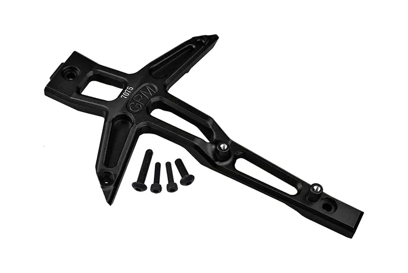Aluminum 7075 Alloy Front Chassis Brace For Traxxas 1:10 4Wd Maxx-89076-4 / Maxx With Widemaxx-89086-4 / 1:8 4Wd Maxx Slash 6S-102076-4 Upgrades - Black 1