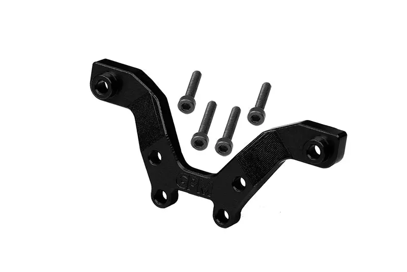 Aluminum 7075 Alloy Front Damper Plate For Arrma 1/18 Ara2106 Typhon Grom Mega 380 Brushed 4X4 Small Scale Buggy Upgrade Parts - Black 1