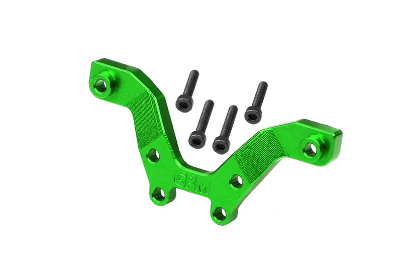Aluminum 7075 Alloy Front Damper Plate For Arrma 1/18 Ara2106 Typhon Grom Mega 380 Brushed 4X4 Small Scale Buggy Upgrade Parts - Green 1
