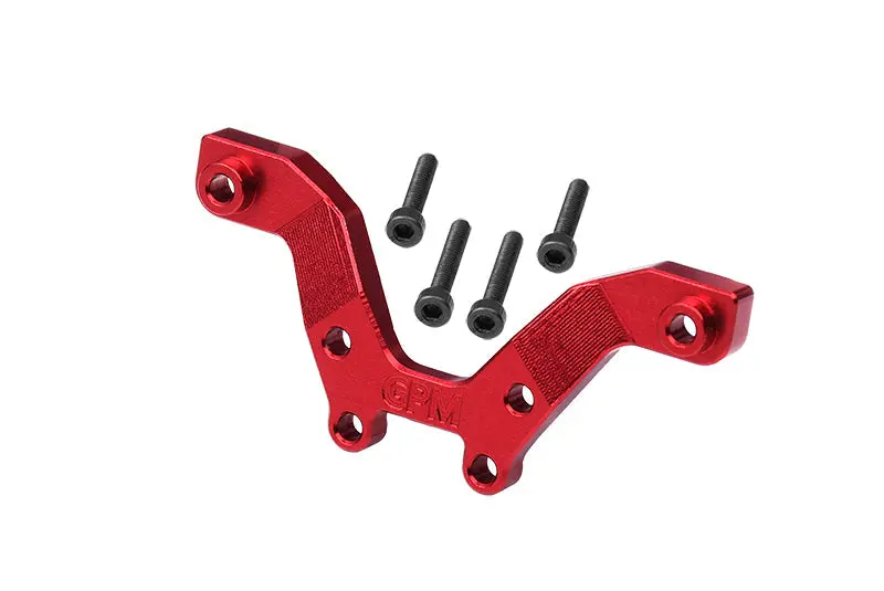 Aluminum 7075 Alloy Front Damper Plate For Arrma 1/18 Ara2106 Typhon Grom Mega 380 Brushed 4X4 Small Scale Buggy Upgrade Parts - Red 1