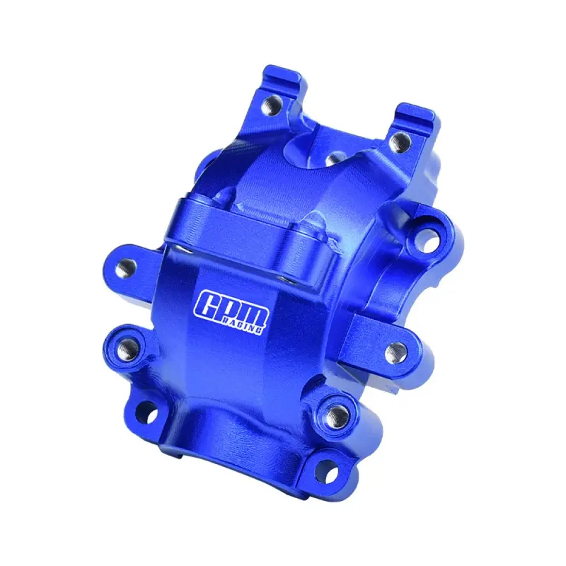 Aluminum 7075 Alloy Front Differential Housing For Traxxas 1:10 Ford Gt 4-Tec 2.0 / 4-Tec 3.0 Corvette Stingray / Factory Five 1933 Hot Rod Coupe / Toyota Gr Supra Gt4 - Blue 1