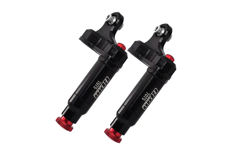Aluminum 7075 Alloy Front L-Shape Piggy Back Body Built-In Piston Spring With Shock Cap For Original & Gpm Optional L-Shape Shocks (Non-Oil Filled) Suitable For Traxxas 1:5 X Maxx 6S 8S Xrt 8S 1