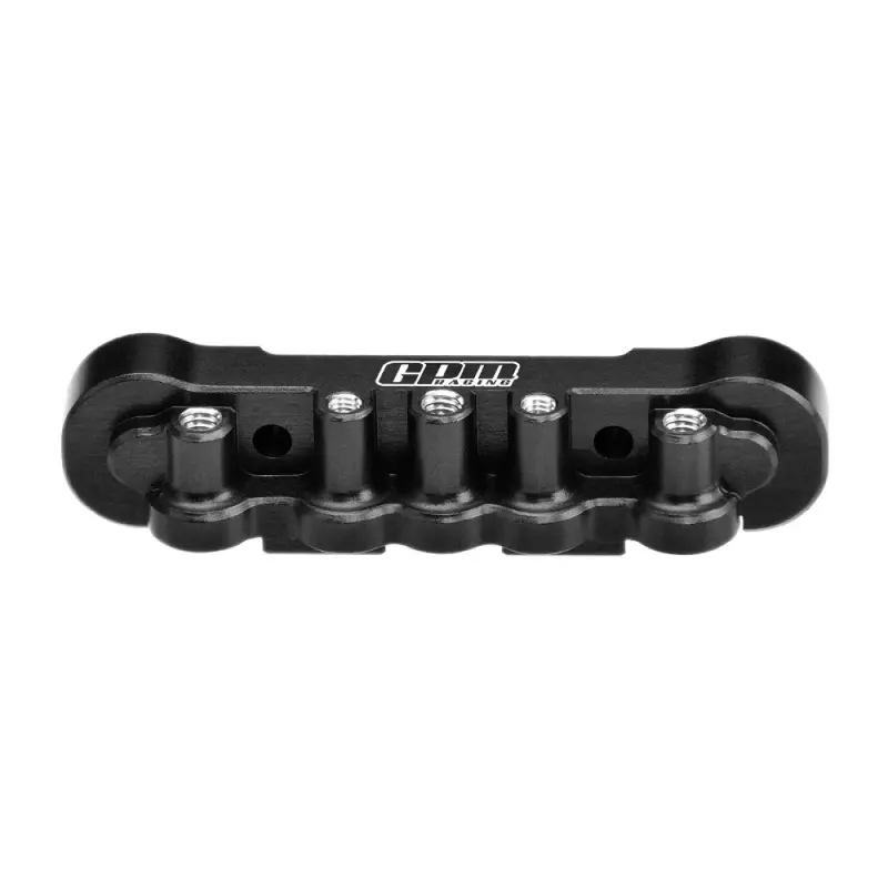 Aluminum 7075 Alloy Front Lower Suspension Mount For Arrma 1:8 Kraton 6S Exb / Kraton 6S V6 / 1:7 Fireteam 6S Upgrade Parts - Black 1