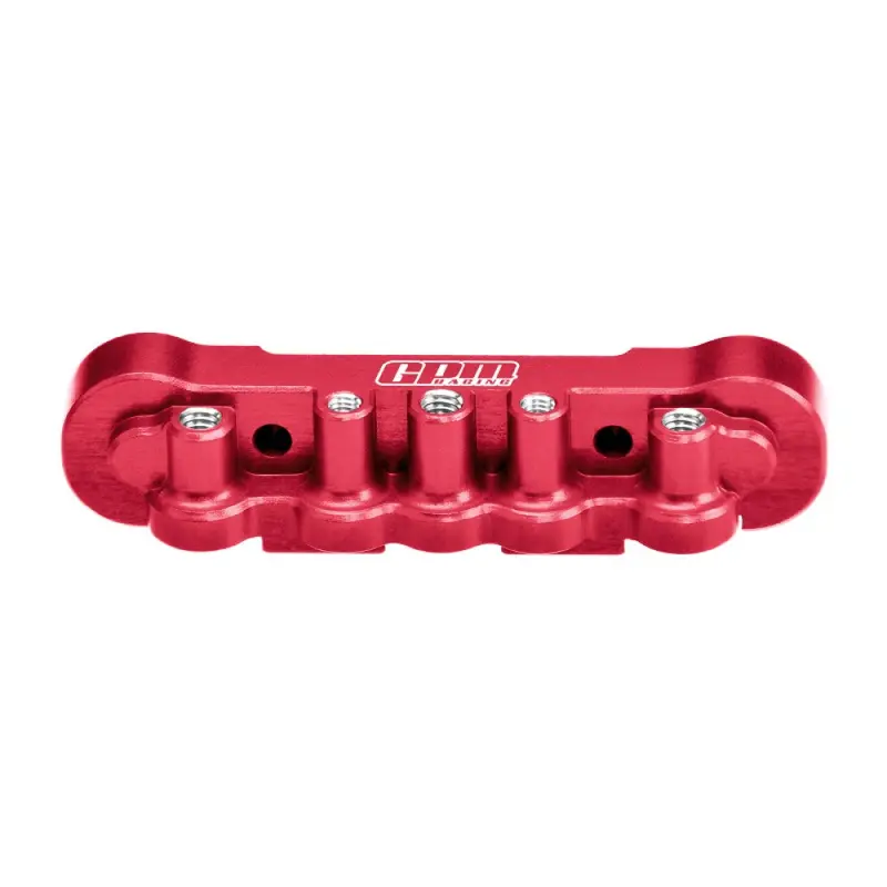 Aluminum 7075 Alloy Front Lower Suspension Mount For Arrma 1:8 Kraton 6S Exb / Kraton 6S V6 / 1:7 Fireteam 6S Upgrade Parts - Red 1