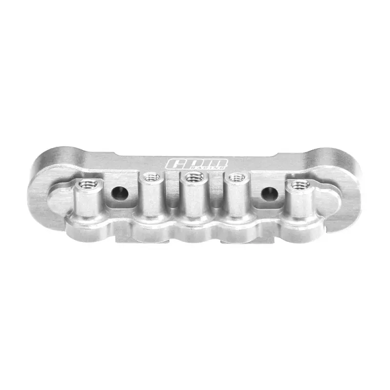 Aluminum 7075 Alloy Front Lower Suspension Mount For Arrma 1:8 Kraton 6S Exb / Kraton 6S V6 / 1:7 Fireteam 6S Upgrade Parts - Silver 1