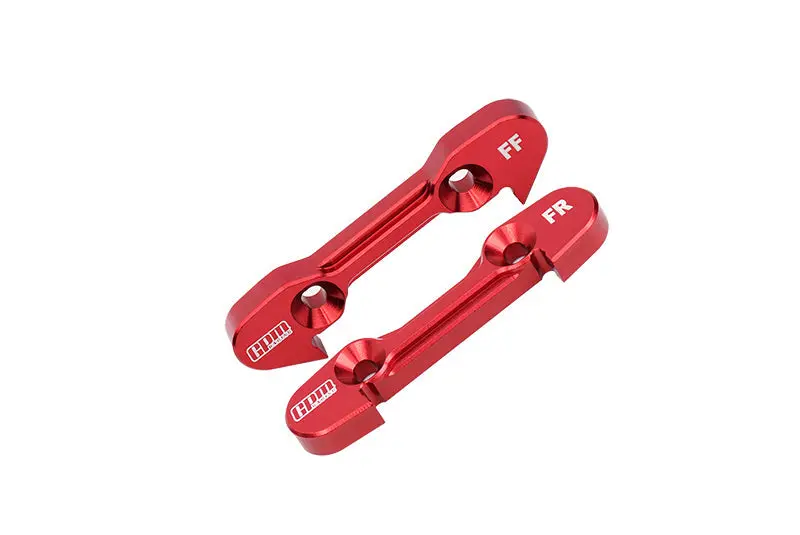 Aluminum 7075 Alloy Front Lower Suspension Mount For Losi 1/6 8Ight-X Super Lasernut 4Wd Buggy-Los04019 / 1:8 8Ight-Xe Sensored Buggy-Los04018 / 8Ight-Xte Sensored Truggy-Los04020 Upgrades - Red 1