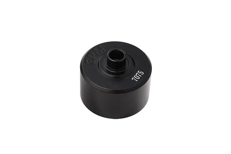 Aluminum 7075 Alloy Front Or Center Or Rear Differential Case For Losi 1:8 8Ight-Xe Buggy-Los04018 / 8Ight-Xte Truggy-Los04020 / 1:6 8Ight-X Super Lasernut Buggy-Los04019 Upgrades - Black 1