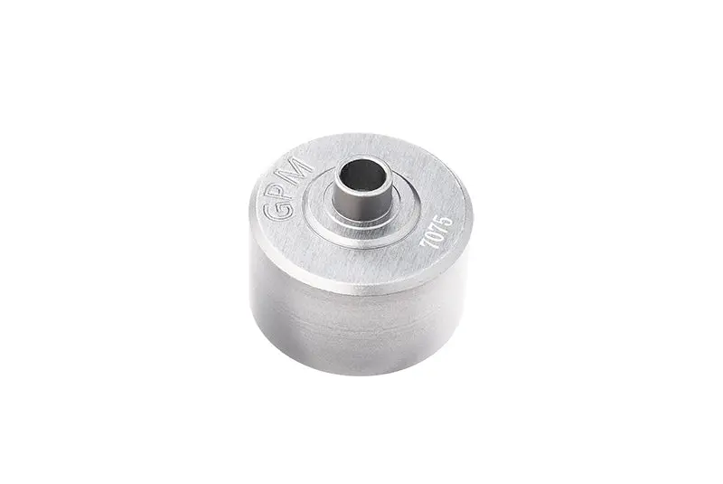 Aluminum 7075 Alloy Front Or Center Or Rear Differential Case For Losi 1:8 8Ight-Xe Buggy-Los04018 / 8Ight-Xte Truggy-Los04020 / 1:6 8Ight-X Super Lasernut Buggy-Los04019 Upgrades - Silver 1