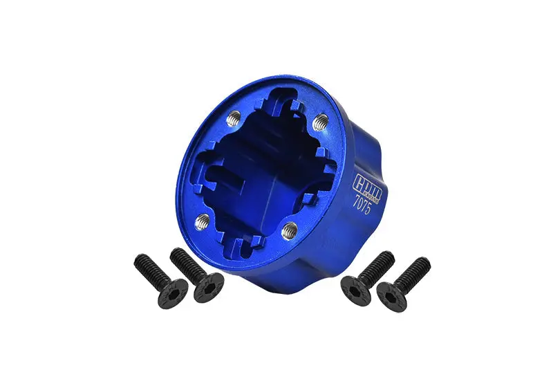 Aluminum 7075 Alloy Front Or Rear Or Center Differential Case For Traxxas 1:10 4Wd Maxx-89076-4 / Maxx With Widemaxx-89086-4 / 1:8 4Wd Maxx Slash 6S-102076-4 Upgrades - Black 2