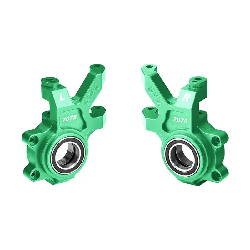 Aluminum 7075 Alloy Front Oversized Steering Blocks For Traxxas 1/6 Funco Pro Scale 2Wd Sand Car 8S-109076-4 Upgrades - Green 1