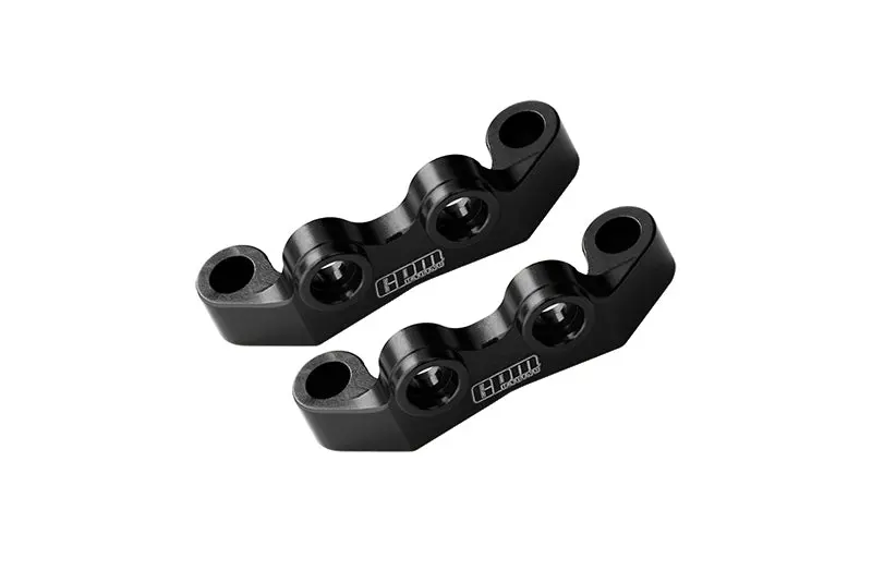 Aluminum 7075 Alloy Front & Rear Upper Arm Bulk For Tamiya 1/10 Rc Car Tt02 Upgrade Parts - Black 1