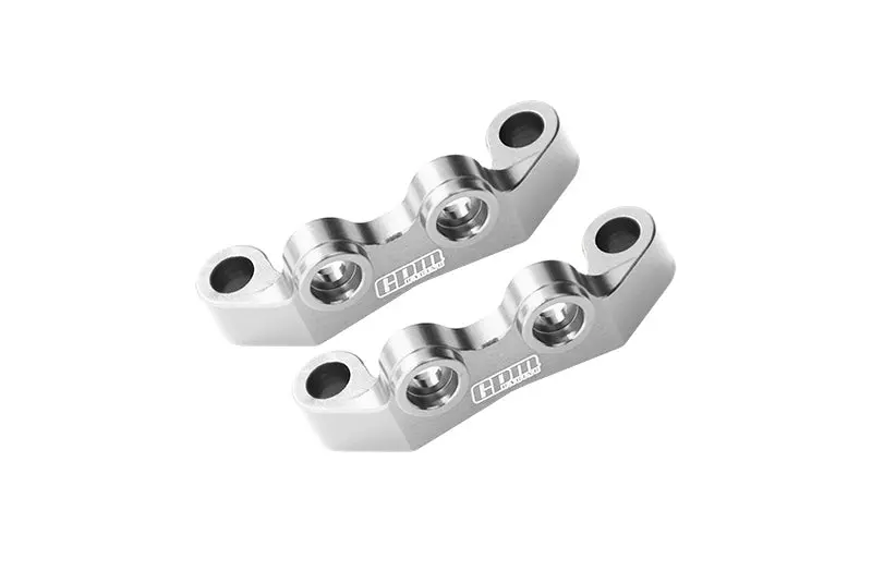 Aluminum 7075 Alloy Front & Rear Upper Arm Bulk For Tamiya 1/10 Rc Car Tt02 Upgrade Parts - Silver 1