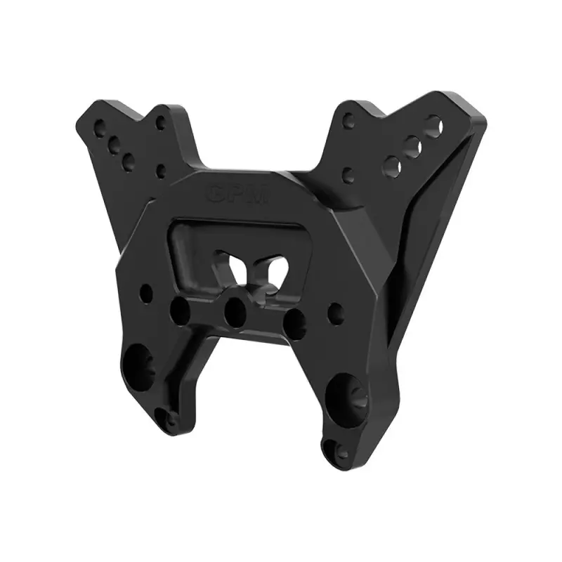 Aluminum 7075 Alloy Front Shock Tower For Arrma 1:8 Kraton 6S Exb V6 / Kraton 6S Exb V2 / Kraton 6S V6 / Notorious 6S V6 Speed Truck Upgrades - Black 1