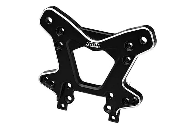 Aluminum 7075 Alloy Front Shock Tower For Losi 1/6 8Ight-X Super Lasernut 4Wd Brushless Buggy Los04019 Upgrades - Black 1