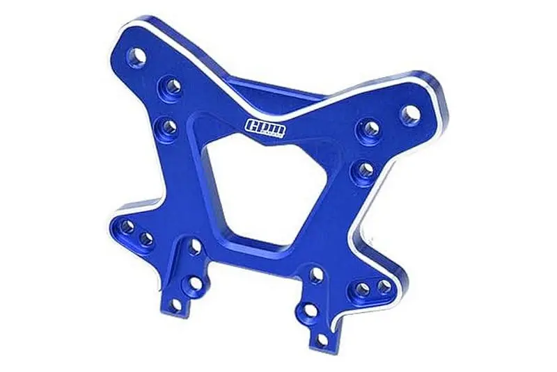 Aluminum 7075 Alloy Front Shock Tower For Losi 1/6 8Ight-X Super Lasernut 4Wd Brushless Buggy Los04019 Upgrades - Blue 1