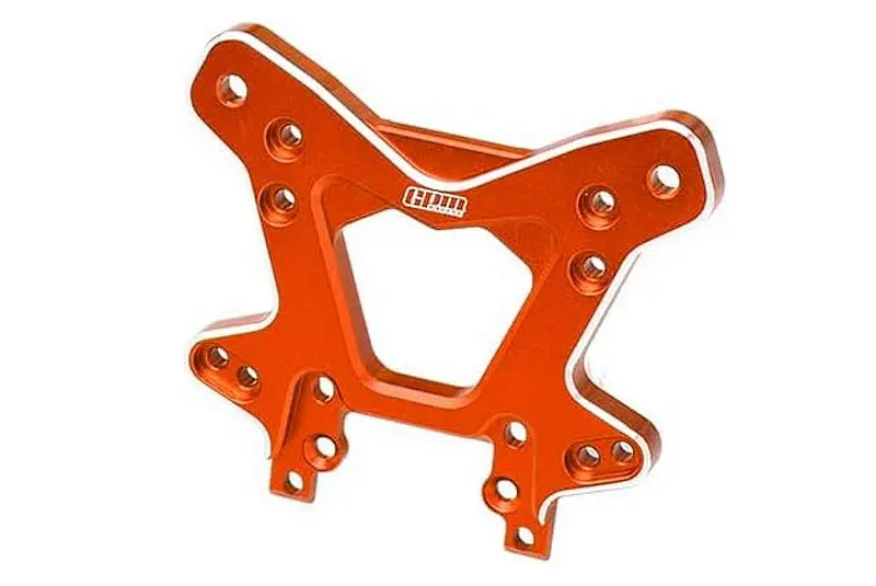 Aluminum 7075 Alloy Front Shock Tower For Losi 1/6 8Ight-X Super Lasernut 4Wd Brushless Buggy Los04019 Upgrades - Orange 1