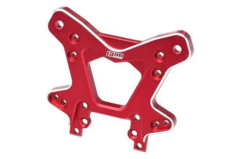 Aluminum 7075 Alloy Front Shock Tower For Losi 1/6 8Ight-X Super Lasernut 4Wd Brushless Buggy Los04019 Upgrades - Red 1