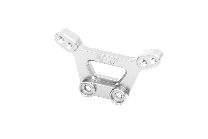 Aluminum 7075 Alloy Front Shock Tower For Traxxas 1/10 4-Tec Drift Ford Mustang Rwd Drift Car Rtr 105237-4 Upgrades - Silver 1