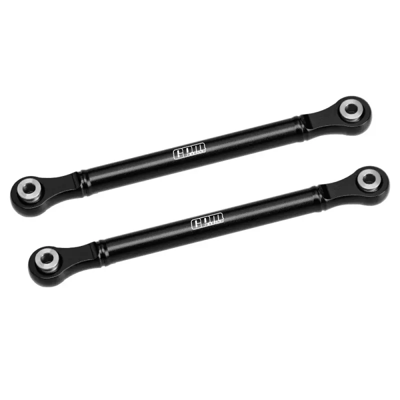 Aluminum 7075 Alloy Front Steering Toe Links 98Mm For Traxxas 1:8 Jato 4X4 Vxl Brushless-90386-4 / Jato 4X4 Brushless-90154-4 Rc Buggy Upgrades - Black 1