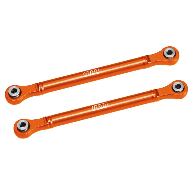 Aluminum 7075 Alloy Front Steering Toe Links 98Mm For Traxxas 1:8 Jato 4X4 Vxl Brushless-90386-4 / Jato 4X4 Brushless-90154-4 Rc Buggy Upgrades - Orange 1