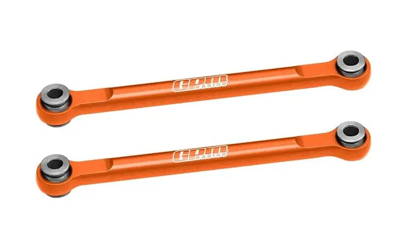 Aluminum 7075 Alloy Front Steering Toe Links For Traxxas 1/16 Mini Maxx 4Wd Rtr Brushless Monster Truck 107154-1 Upgrades - Orange 1
