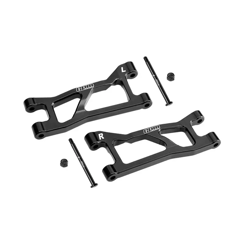 Aluminum 7075 Alloy Front Upper Suspension Arms For Traxxas 1/16 Mini Xrt Vxl-3S 108076-1 Monster Truck Upgrades - Black 1