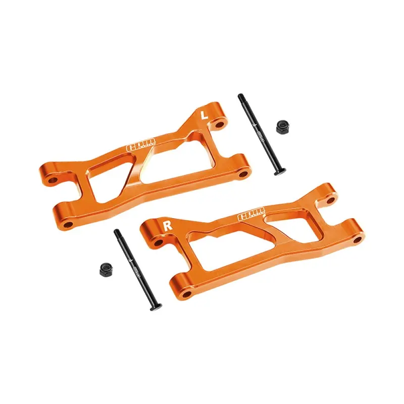 Aluminum 7075 Alloy Front Upper Suspension Arms For Traxxas 1/16 Mini Xrt Vxl-3S 108076-1 Monster Truck Upgrades - Orange 1