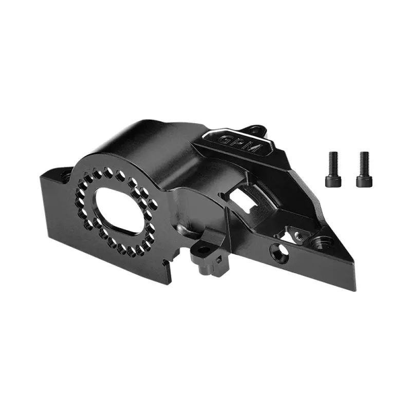 Aluminum 7075 Alloy Integrated Motor Base (Original) For Traxxas 1:16 Mini Xrt 3S / Mini Maxx Monster Truck Upgrades - Black 1
