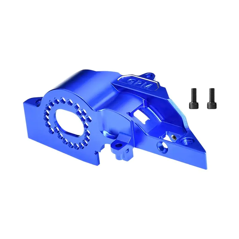 Aluminum 7075 Alloy Integrated Motor Base (Original) For Traxxas 1:16 Mini Xrt 3S / Mini Maxx Monster Truck Upgrades - Blue 1