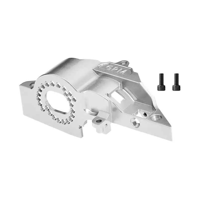 Aluminum 7075 Alloy Integrated Motor Base (Original) For Traxxas 1:16 Mini Xrt 3S / Mini Maxx Monster Truck Upgrades - Silver 1