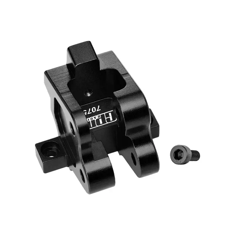 Aluminum 7075 Alloy Rear Center Brace Mount For Arrma 1:8 Kraton 6S Exb / Kraton V6 / Notorious 6S V6 Upgrade Parts - Black 1