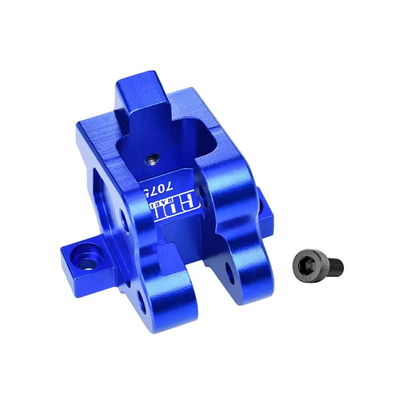Aluminum 7075 Alloy Rear Center Brace Mount For Arrma 1:8 Kraton 6S Exb / Kraton V6 / Notorious 6S V6 Upgrade Parts - Blue 1