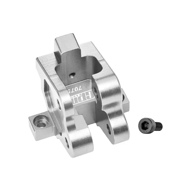 Aluminum 7075 Alloy Rear Center Brace Mount For Arrma 1:8 Kraton 6S Exb / Kraton V6 / Notorious 6S V6 Upgrade Parts - Silver 1