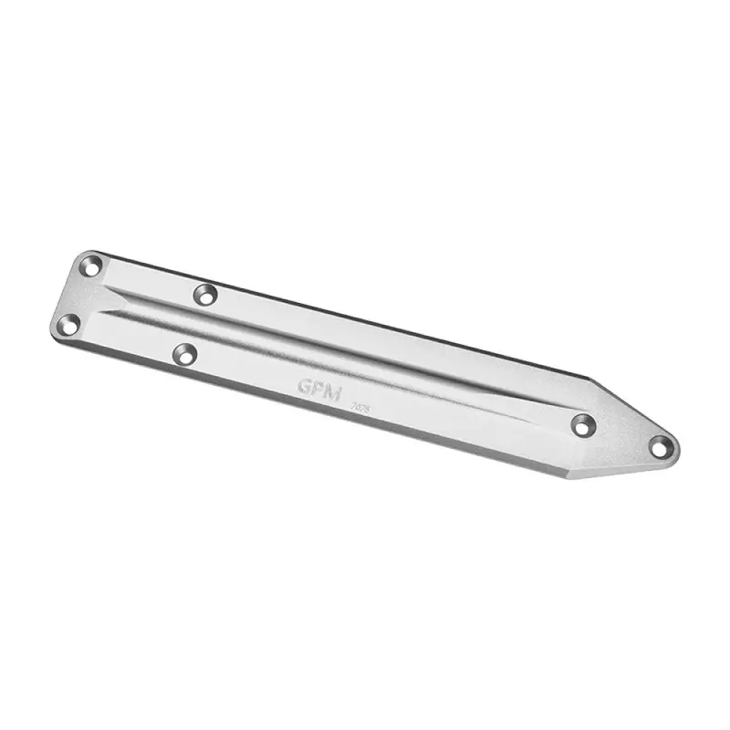 Aluminum 7075 Alloy Rear Chassis Skid Plate Brace For Arrma 1:8 Kraton 6S Exb / Kraton 6S V6 / Kraton 6S V5 Speed Truck Upgrades - Orange 1