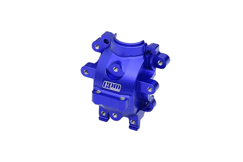 Aluminum 7075 Alloy Rear Differential Housing For Traxxas 1/10 4-Tec Drift Ford Mustang / Ford Gt 4-Tec 2.0 / 4-Tec 3.0 / Factory Five / Ford Mustang Gt / Toyota Gr Supra Gt4 Upgrade Parts - Blue 1