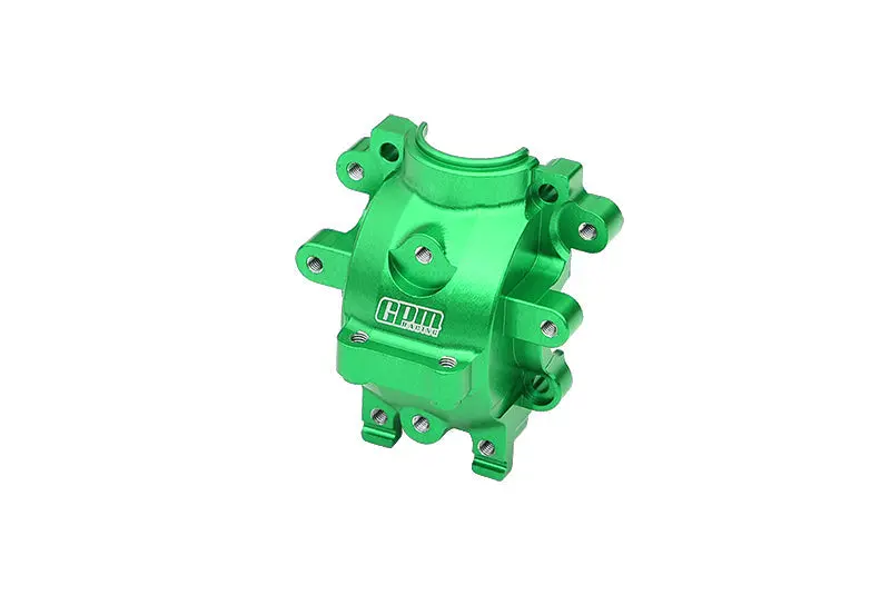 Aluminum 7075 Alloy Rear Differential Housing For Traxxas 1/10 4-Tec Drift Ford Mustang / Ford Gt 4-Tec 2.0 / 4-Tec 3.0 / Factory Five / Ford Mustang Gt / Toyota Gr Supra Gt4 Upgrade Parts - Green 1