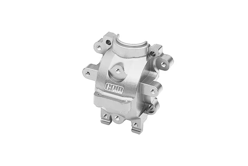 Aluminum 7075 Alloy Rear Differential Housing For Traxxas 1/10 4-Tec Drift Ford Mustang / Ford Gt 4-Tec 2.0 / 4-Tec 3.0 / Factory Five / Ford Mustang Gt / Toyota Gr Supra Gt4 Upgrade Parts - Silver 1