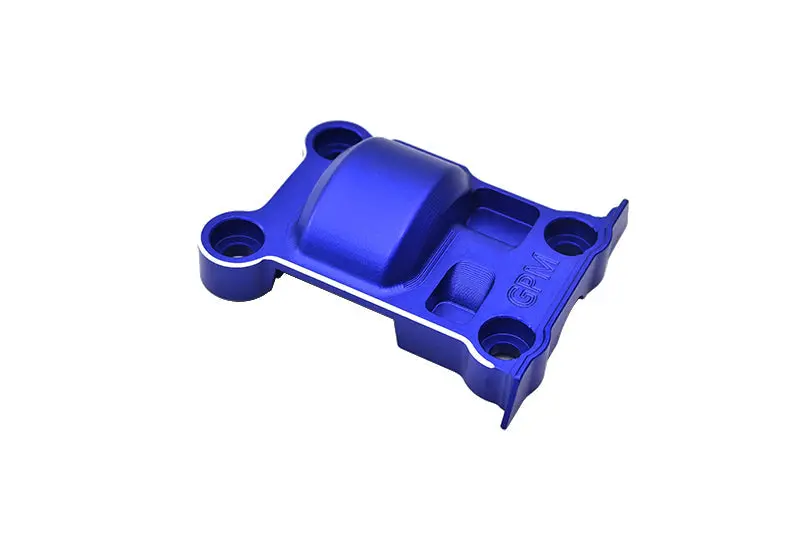 Aluminum 7075 Alloy Rear Gear Cover For Traxxas 1:5 X Maxx 6S-77076-4 / X Maxx 8S-77086-4 / Xrt 8S-78086-4 / Xrt Ultimate 8S-78097-4 / X Maxx Ultimate 8S-77097-4 Monster Truck Upgrades - Blue 1