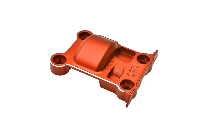 Aluminum 7075 Alloy Rear Gear Cover For Traxxas 1:5 X Maxx 6S-77076-4 / X Maxx 8S-77086-4 / Xrt 8S-78086-4 / Xrt Ultimate 8S-78097-4 / X Maxx Ultimate 8S-77097-4 Monster Truck Upgrades - Orange 1