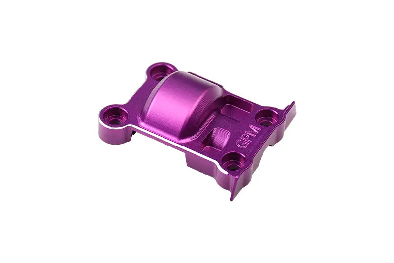 Aluminum 7075 Alloy Rear Gear Cover For Traxxas 1:5 X Maxx 6S-77076-4 / X Maxx 8S-77086-4 / Xrt 8S-78086-4 / Xrt Ultimate 8S-78097-4 / X Maxx Ultimate 8S-77097-4 Monster Truck Upgrades - Purple 1