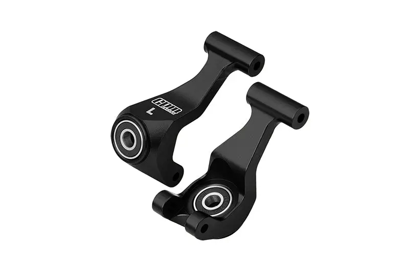 Aluminum 7075 Alloy Rear Knuckle Arm (Larger Inner Bearings) For Tamiya 58737 Hotshot Ii 2024 Off-Road 4Wd Rc Car Upgrade Parts - Black 1