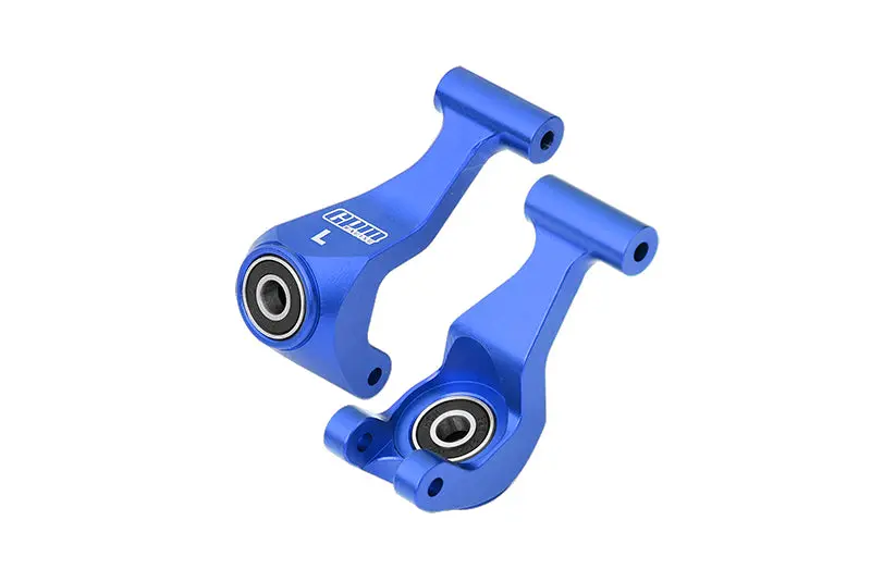 Aluminum 7075 Alloy Rear Knuckle Arm (Larger Inner Bearings) For Tamiya 58737 Hotshot Ii 2024 Off-Road 4Wd Rc Car Upgrade Parts - Blue 1