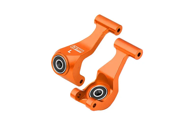 Aluminum 7075 Alloy Rear Knuckle Arm (Larger Inner Bearings) For Tamiya 58737 Hotshot Ii 2024 Off-Road 4Wd Rc Car Upgrade Parts - Orange 1