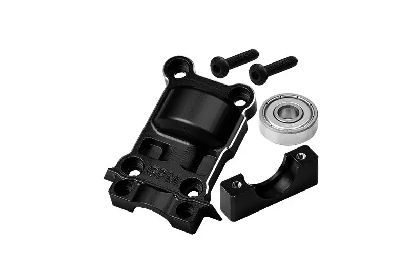 Aluminum 7075 Alloy Rear Lower Gear Cover For Traxxas 1:5 Xrt 8S / X Maxx 6S / X Maxx 8S /  X Maxx Ultimate 8S / Xrt Ultimate 8S Monster Truck Upgrades - Black 1