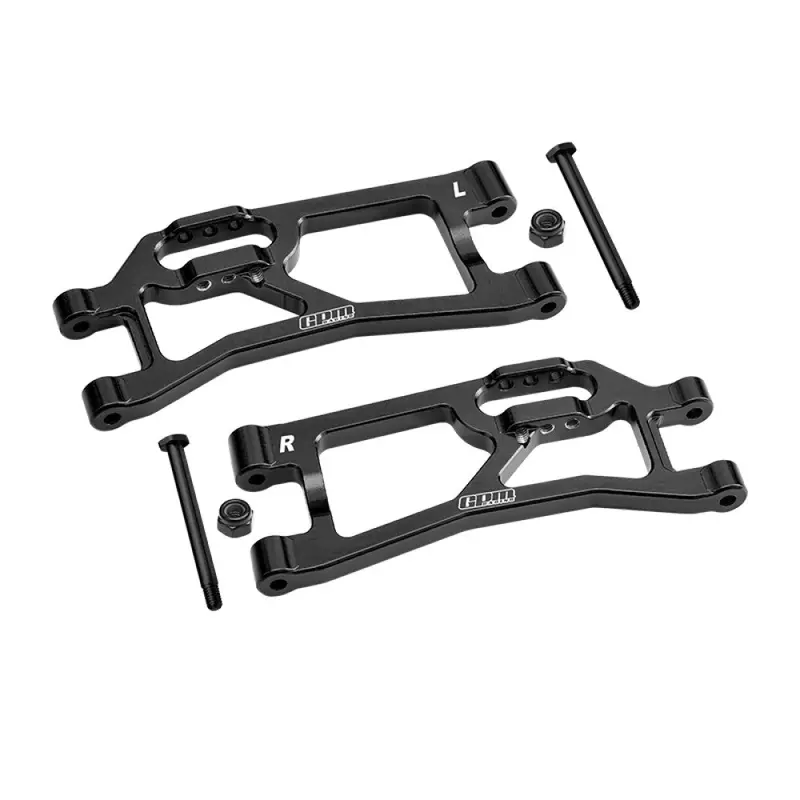 Aluminum 7075 Alloy Rear Lower Suspension Arms For Traxxas 1/16 Mini Xrt Vxl-3S 108076-1 Monster Truck Upgrades - Black 1