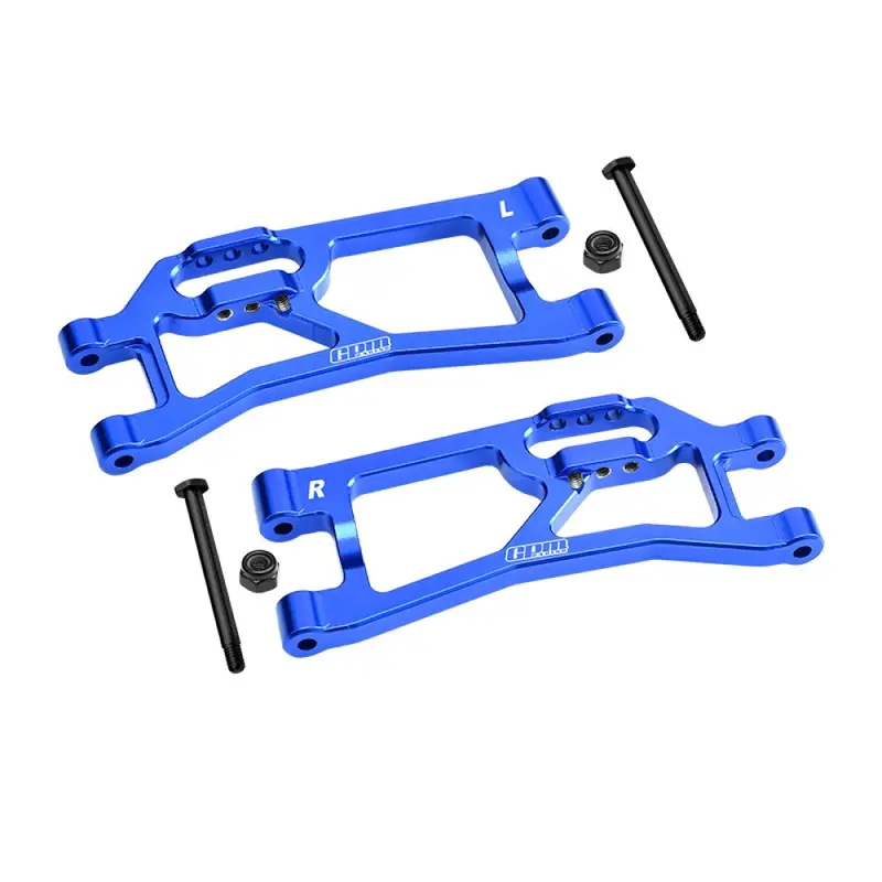 Aluminum 7075 Alloy Rear Lower Suspension Arms For Traxxas 1/16 Mini Xrt Vxl-3S 108076-1 Monster Truck Upgrades - Blue 1