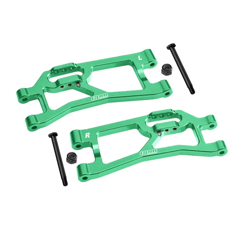 Aluminum 7075 Alloy Rear Lower Suspension Arms For Traxxas 1/16 Mini Xrt Vxl-3S 108076-1 Monster Truck Upgrades - Green 1