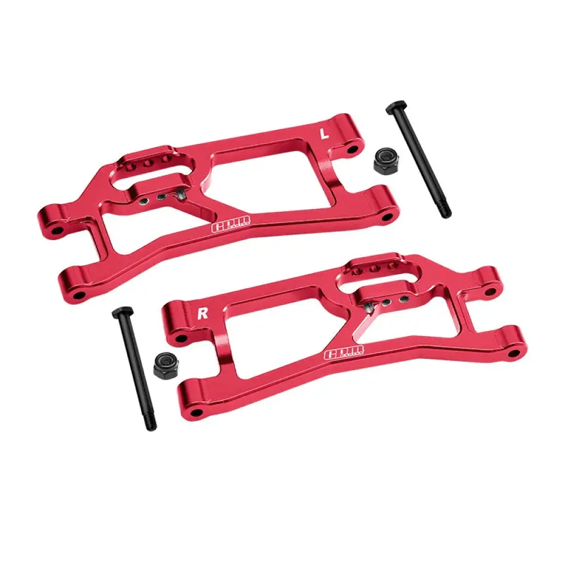 Aluminum 7075 Alloy Rear Lower Suspension Arms For Traxxas 1/16 Mini Xrt Vxl-3S 108076-1 Monster Truck Upgrades - Red 1