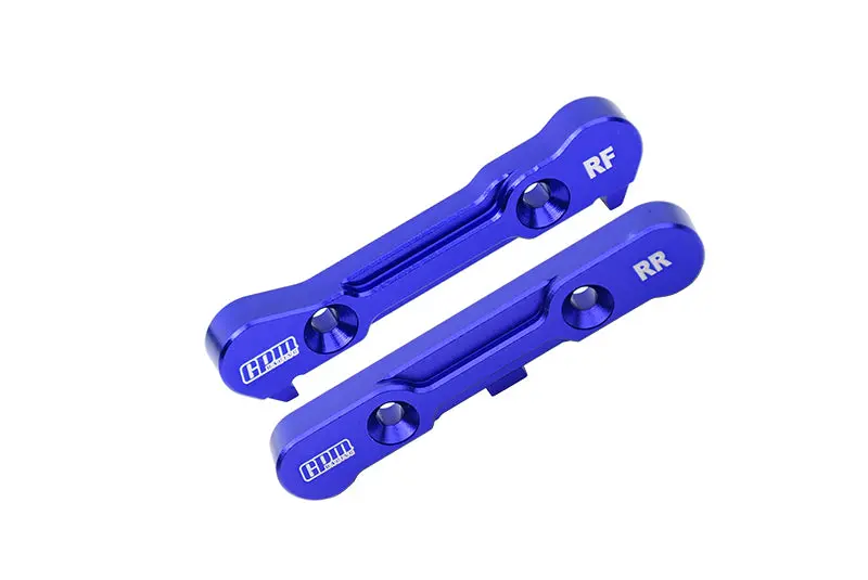 Aluminum 7075 Alloy Rear Lower Suspension Mount For Losi 1/6 8Ight-X Super Lasernut 4Wd Buggy-Los04019 / 1:8 8Ight-Xe Sensored Buggy-Los04018 / 8Ight-Xte Sensored Truggy-Los04020 Upgrades - Blue 1